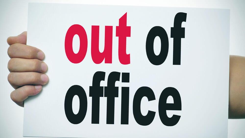 OUT OF OFFICE PROCEDURES